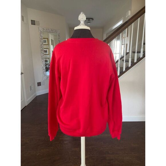 Faith Red Sweatshirt (Christian Wear) Size Large - Picture 4 of 6